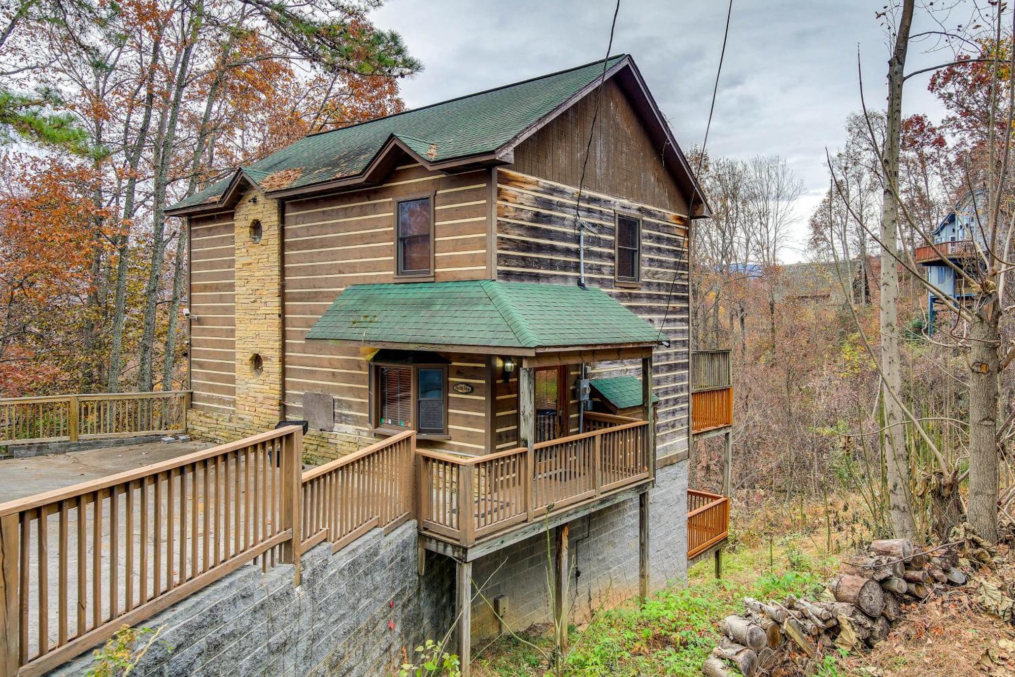 Villa Pet-Friendly Gatlinburg Retreat With Hot Tub! Esterno foto